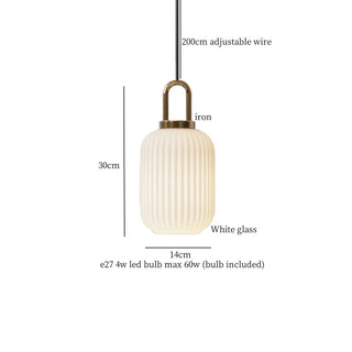 Celako™ Lucavera Pendant Light | Glass Kitchen Island Lighting
