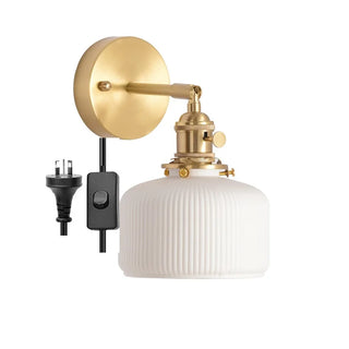 Celako™ Glazora Wall Light | Copper Bedroom Lighting