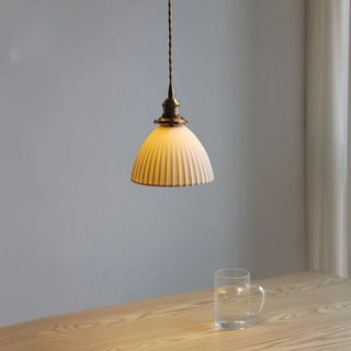 Celako™ Sorae Pendant Light | Ceramic Bedroom Lighting