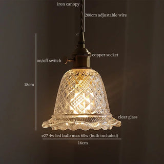 Celako™ Aurefolia Pendant Light | Glass Kitchen Island Lighting