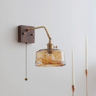 Celako™ Aurglas Wall Light | Glass Bedroom Lighting