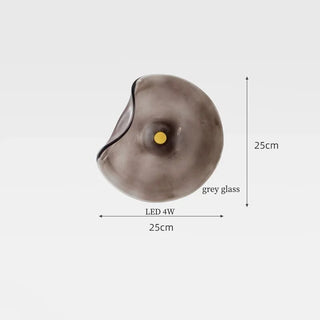 Celako™ Voluta Wall Light | Glass Living Room Lighting