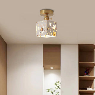 Celako™ Litoso Ceiling Light | Terrazzo Bedroom Lighting