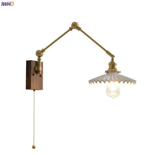 Celako™ Celia Wall Light | Ceramic Bedside Lighting