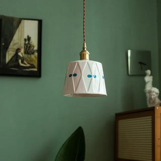 Celako™ Porzella Pendant Light | Ceramic Bedroom Lighting