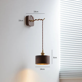 Celako™ Kumiko Wall Light | Ceramic Bedroom Lighting