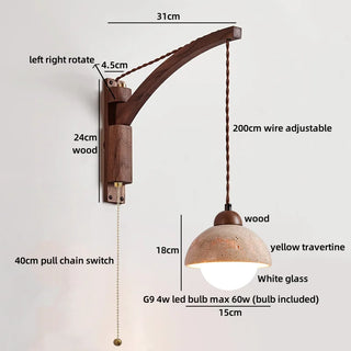 Celako™ Lumaro Wall Light | Marble Living Room Lighting