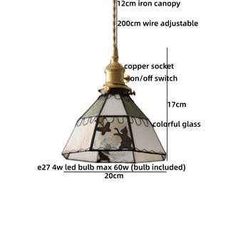 Celako™ Rosumi Pendant Light | Glass Bedroom Lighting