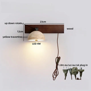 Celako™ Porosa Wall Light | Cement Modern Style Bedroom Lighting