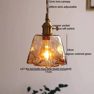 Celako™ Vitroca Pendant Light | Glass Mid Century Modern Bedroom Lighting