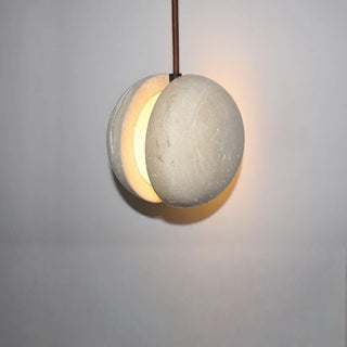 Celako™ Sedara Pendant Light | Yellow Travertine Kitchen Island Lighting