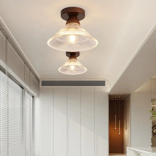 Celako™ Glintre Ceiling Light | Clear Glass Modern Style