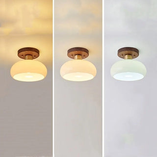 Celako™ Nucora Ceiling Light | Glass Dining Room Lighting