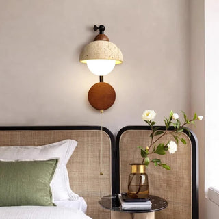 Celako™ Porosia Wall Light | Yellow Travertine Living Room Lighting