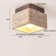 Yellow travertine 19