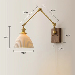 Celako™ Kirin Wall Light | Copper Bedroom Lighting