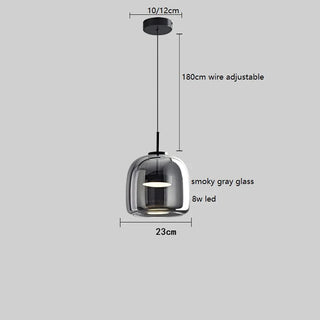 Celako™ Vireo Pendant Light | Glass Dining Room Lighting