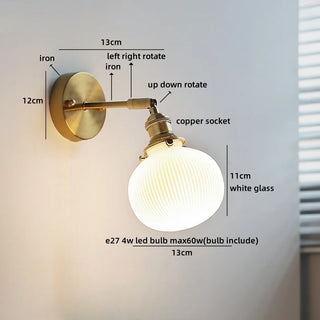 Celako™ Keramis Wall Light | Ceramic Bedroom Lighting