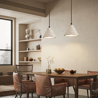 Celako™ Ochralis Pendant Light | Yellow Travertine Kitchen Island Lighting
