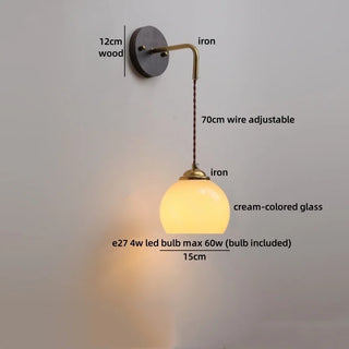 Celako™ Orenda Wall Light | Glass Hallway Lighting