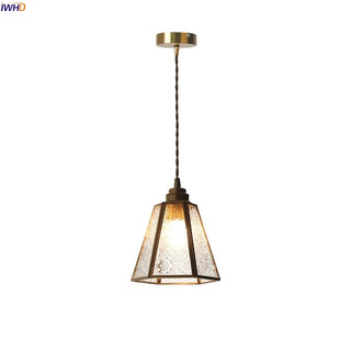 Celako™ Vitrana Pendant Light | Clear Glass Vintage