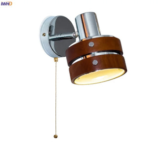 Celako™ Ferrowood Wall Light | Iron Wood Bedroom Lighting