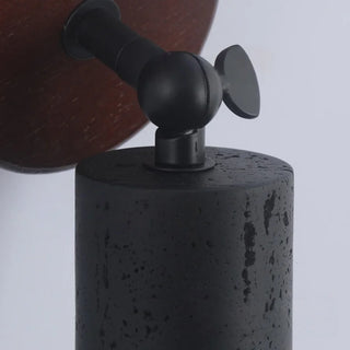 Celako™ Orbitra Ceiling Light | Black Travertine Dining Room Lighting