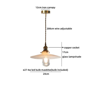 Celako™ Veritas Pendant Light | Glass Dining Room Lighting