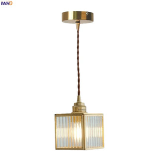 Celako™ Aurovitro Pendant Light | Glass Bedroom Lighting