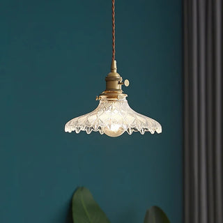 Celako™ Aurevitra Pendant Light | Glass Bedroom Lighting