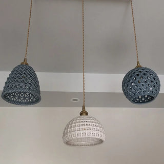 Celako™ Cavetto Pendant Light | Ceramic Wabi Sabi Modern Living Room Lighting