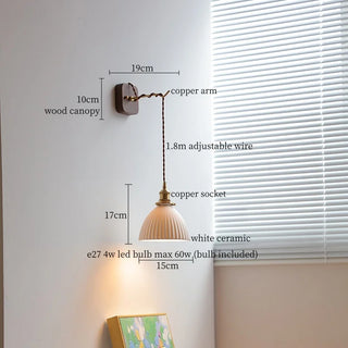 Celako™ Kaolune Wall Light | Copper Nordic Modern Bedroom Lighting