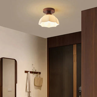 Celako™ Opaleen Ceiling Light | White Glass Kitchen Island Lighting