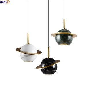 Celako™ Lumare Pendant Light | Marble Bedroom Lighting