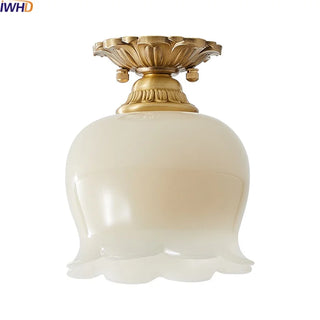 Celako™ Auresta Ceiling Light | Copper Resin Living Room Lighting