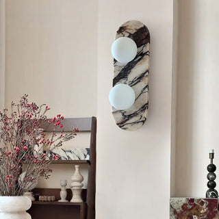 Celako™ Marmoris Wall Light | Marble Glass Living Room Lighting