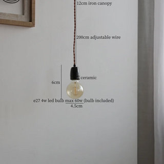 Celako™ Emberial Pendant Light | Ceramic Living Room Lighting