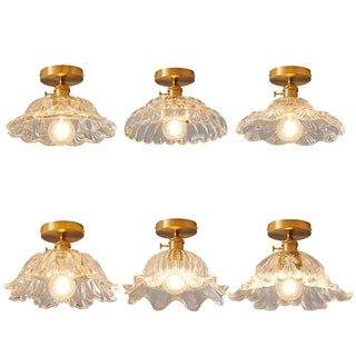 Celako™ Opalith Ceiling Light | Glass Stone Living Room Lighting
