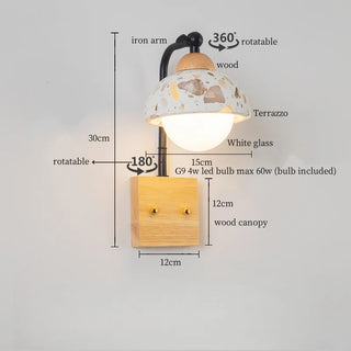 Celako™ Terzio Wall Light | Terrazzo Living Room Lighting