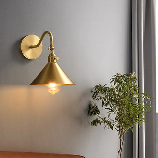 Celako™ Cuprum Wall Light | Copper Bedside Lighting