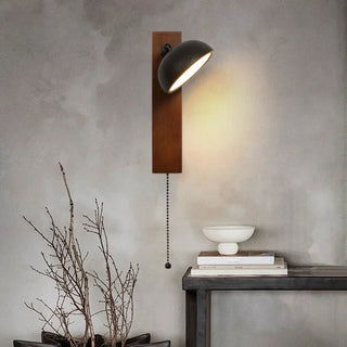 Celako™ Sabure Wall Light | Black Travertine Japan Style Living Room Lighting
