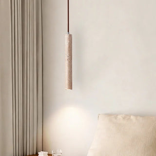 Celako™ Petramel Pendant Light | Yellow Travertine Bedroom Lighting