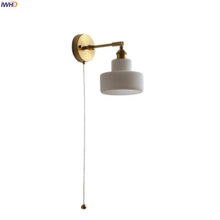 Celako™ Copelio Wall Light | Copper Glass Living Room Lighting