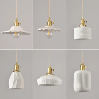 Celako™ Seramia Pendant Light | Ceramic Dining Room Lighting