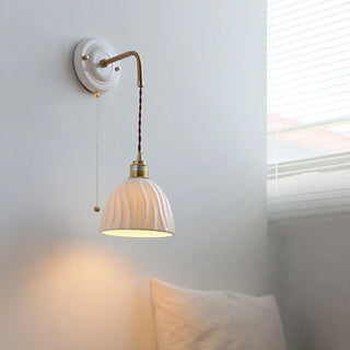 Celako™ Ivaryn Wall Light | White Ceramic Nordic Minimalism
