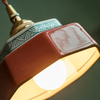 Celako™ Terraku Pendant Light | Ceramic Dining Room Lighting