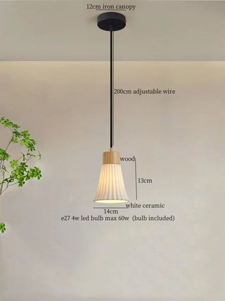 Celako™ Kaolinor Pendant Light | Ceramic Kitchen Island Lighting