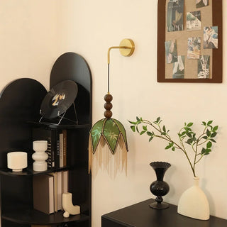 Celako™ Verdara Wall Light | Wood Bedside Lighting