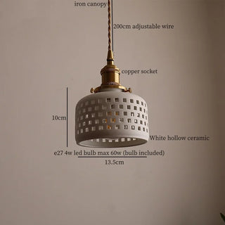 Celako™ Kaolena Pendant Light | Ceramic Kitchen Island Lighting