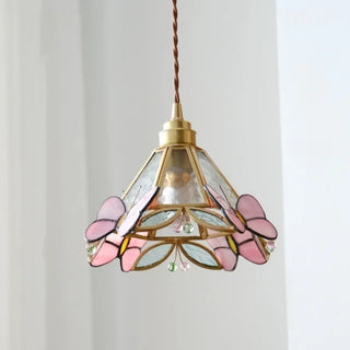 Celako™ Papillia Pendant Light | Glass Tiffany Vintage Living Room Lighting